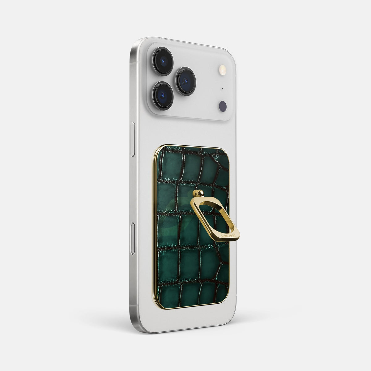 MagSafe Ring For iPhone 18 Pro Max In Patina Alligator -1 | Green-Gold