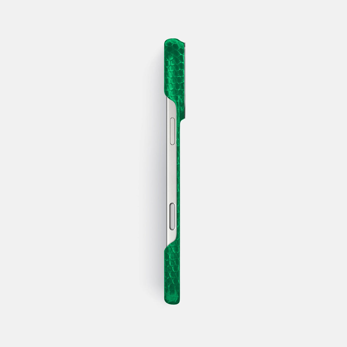 Classic Case For iPhone 18 Pro Max In Lizard -3 | Apple-Green-Steel