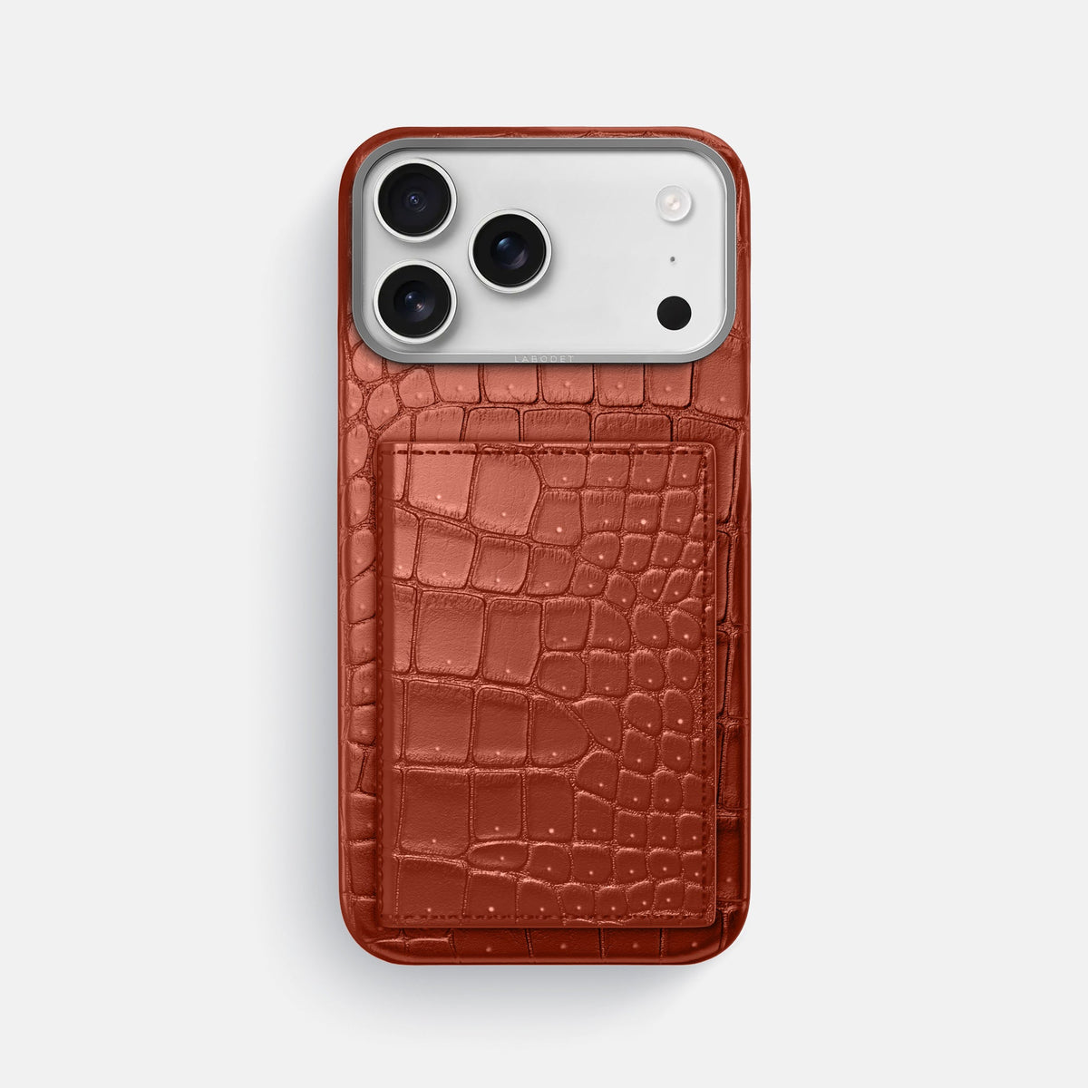 Bi-Fold Case For iPhone 18 Pro Max In Porosus Crocodile -1 | Nuts-Steel