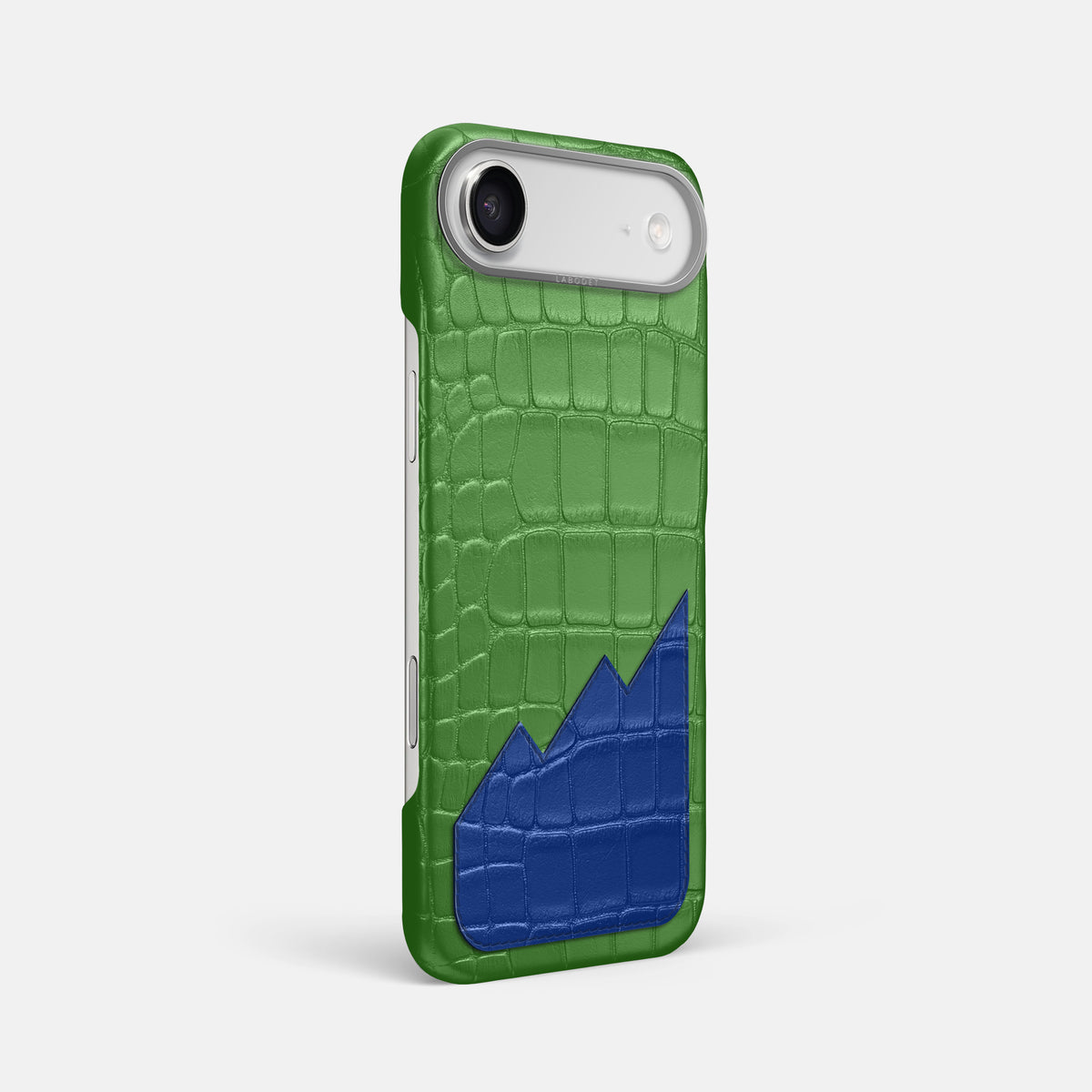 Classic Case With UpOnly For iPhone 17 Air In Alligator -2 | Apple-Green-Steel