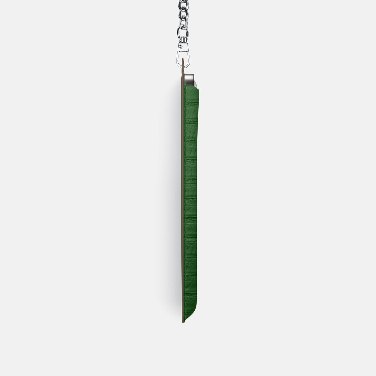 Crossbody Bag For iPhone 18 Pro In Python -4 | Green-Steel