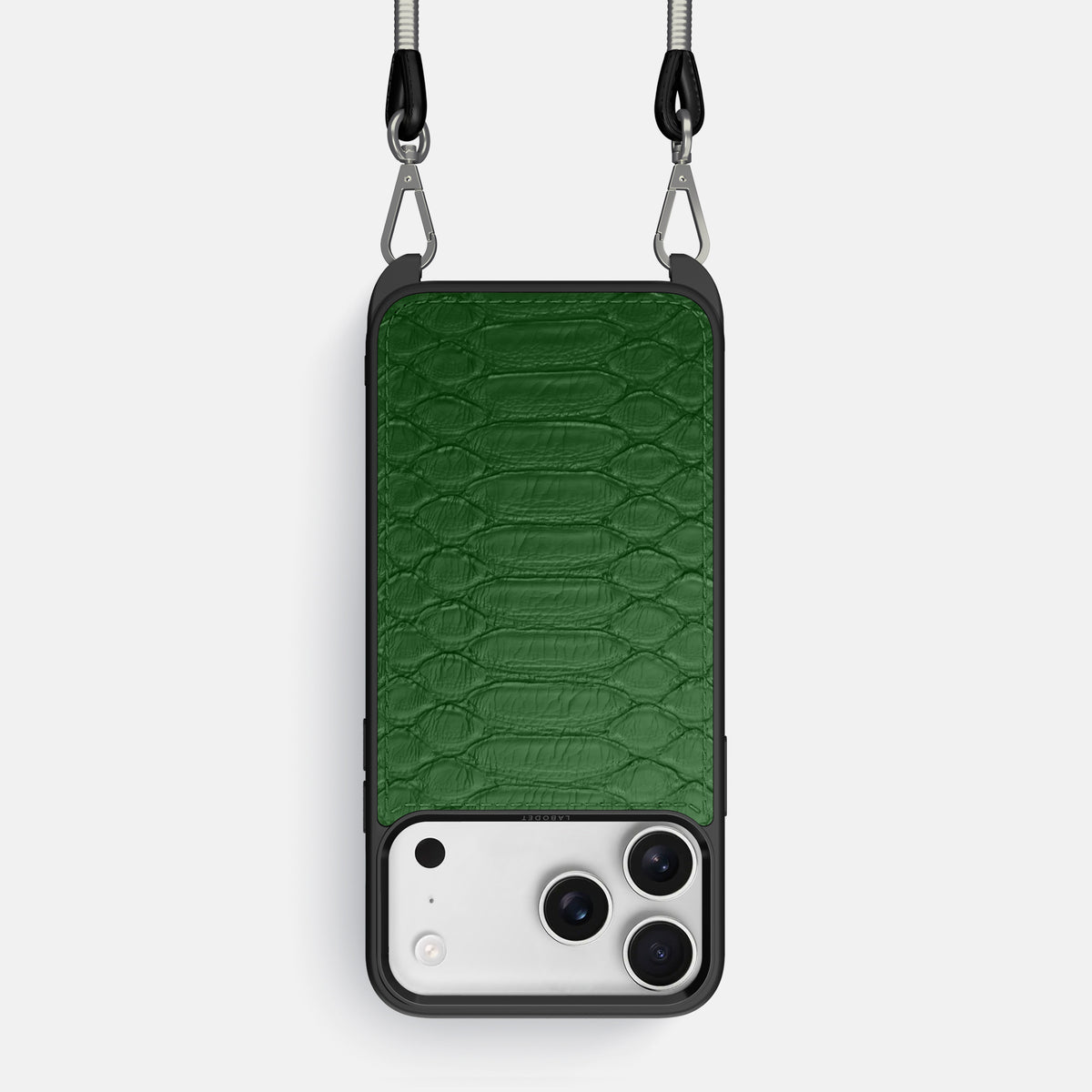 Crossbody Sport Case For iPhone 17 Pro In Python -1 | Green