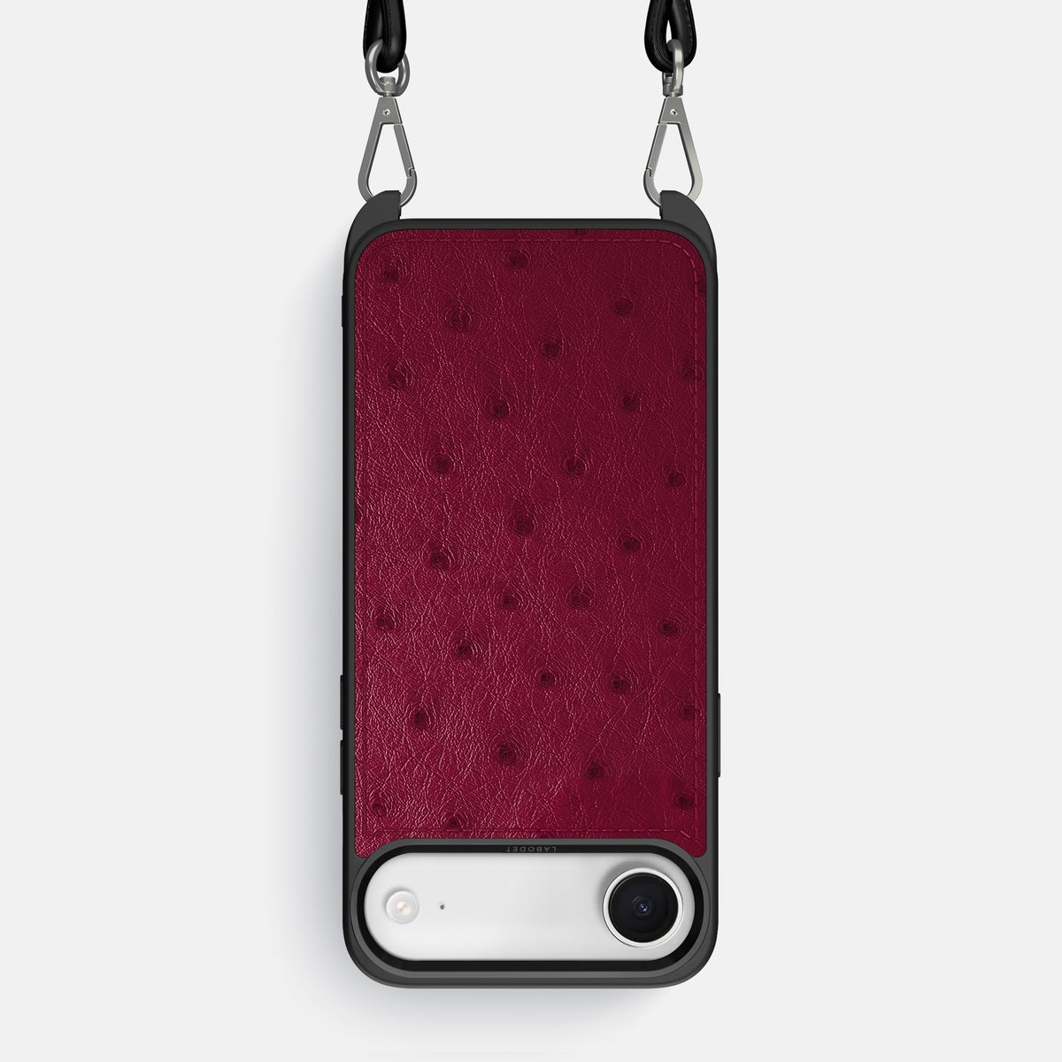 Crossbody Sport Case For iPhone 17 Air In Ostrich -1 | Bordeaux