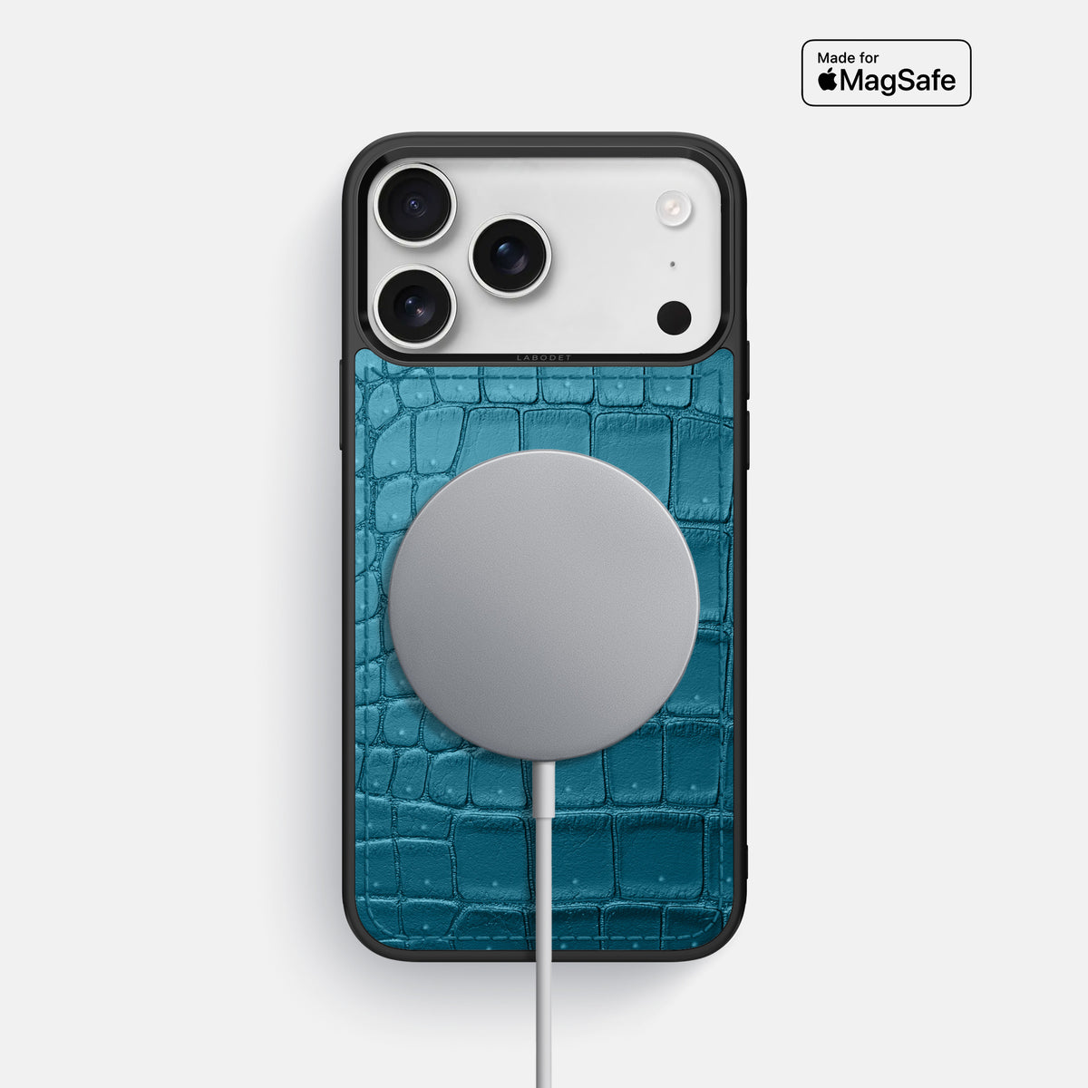 Sport Case For iPhone 17 Pro In Porosus Crocodile -5 | Turquoise