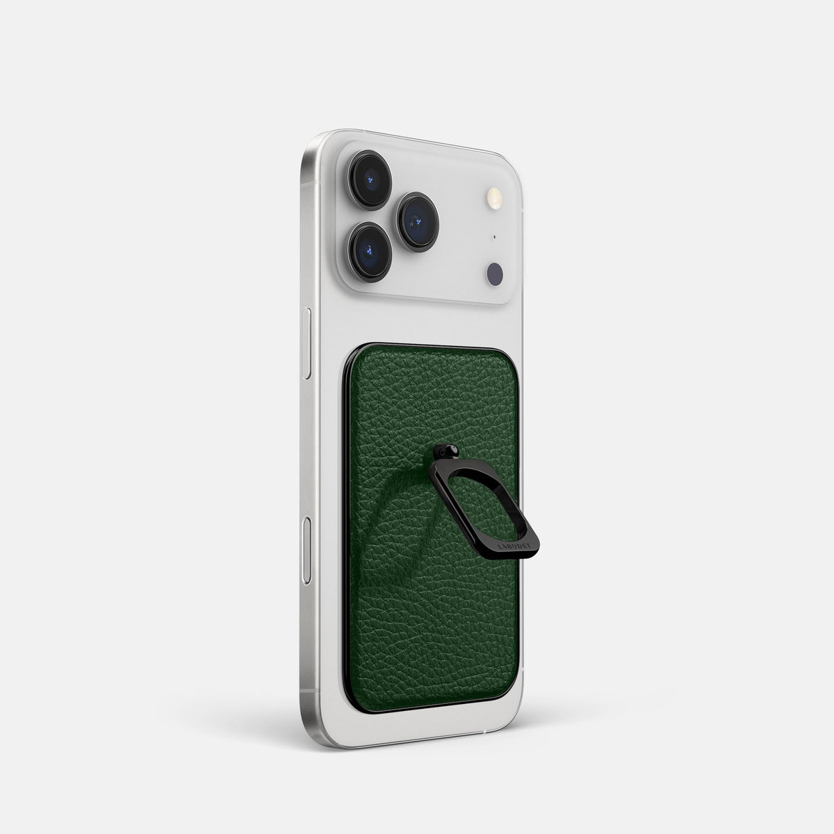 MagSafe Ring For iPhone 18 Pro In Calf -1 | Dark-Green-Black