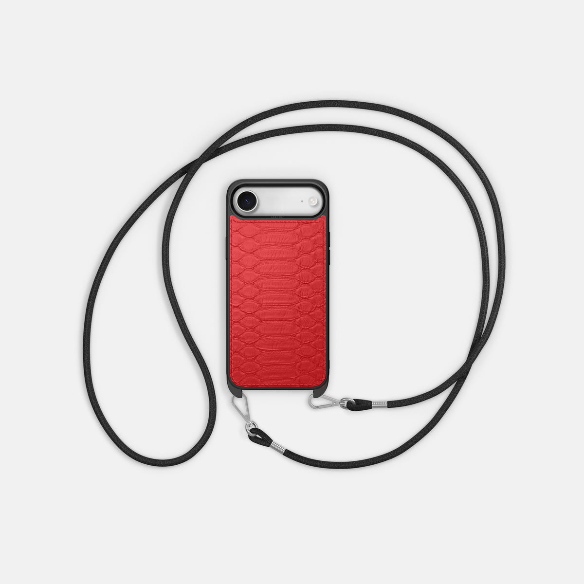 Crossbody Sport Case For iPhone 17 Air In Python -5 | Red