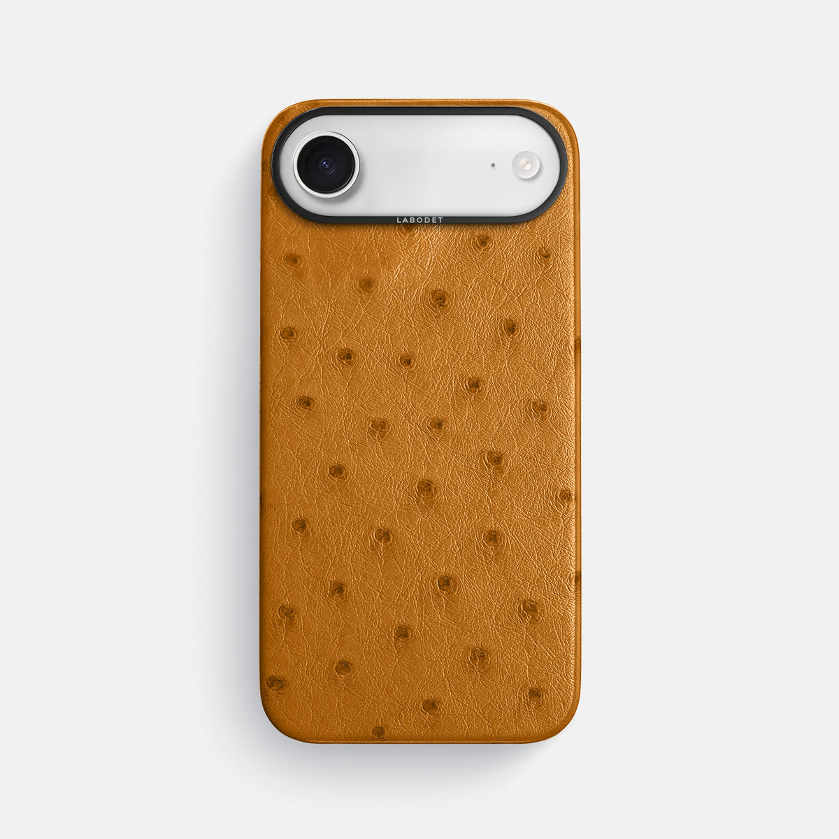 Classic Case For iPhone 17 Air In Ostrich -1 | Chestnut-Black