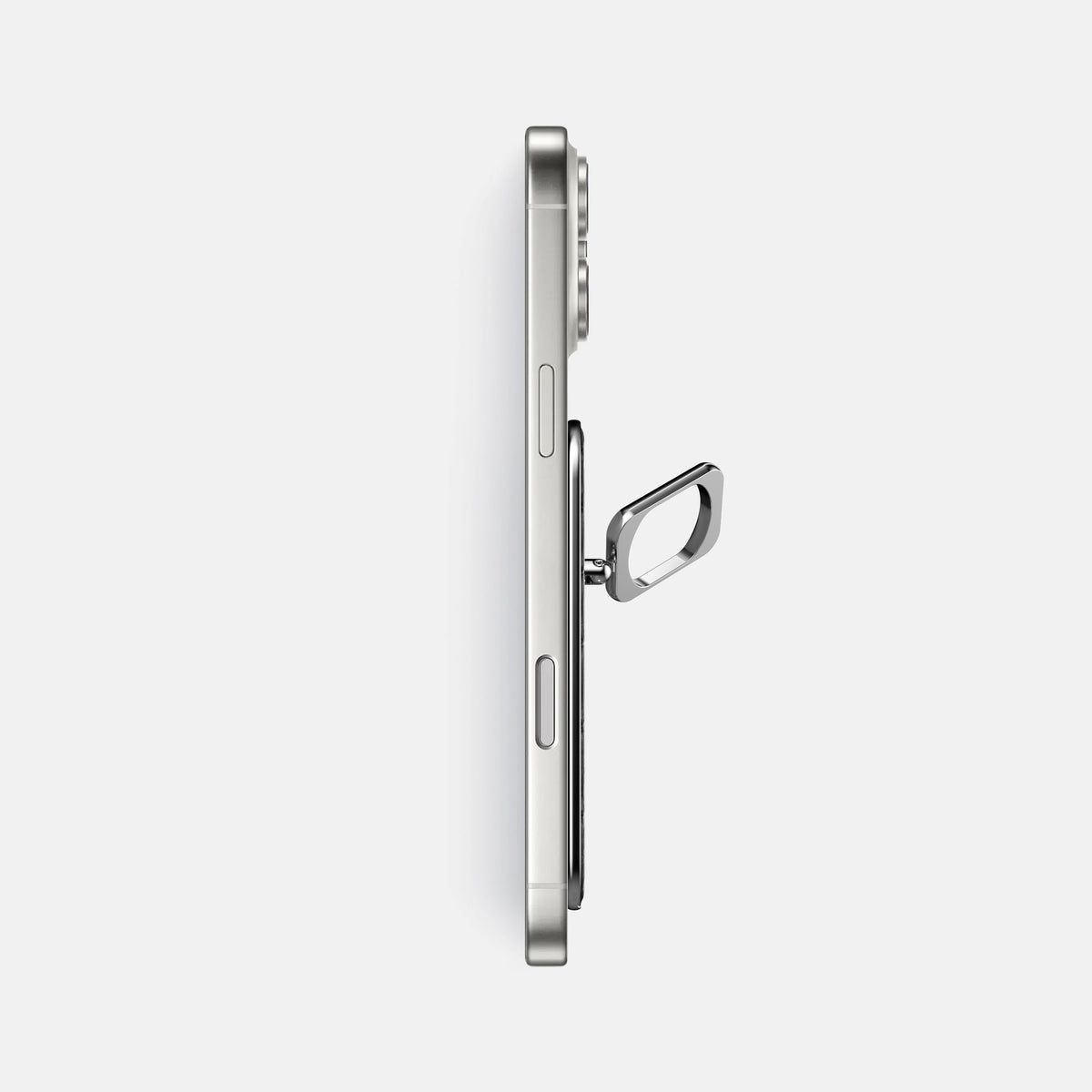 MagSafe Ring For iPhone 18 Pro Max In Calf -3 | Black-Steel