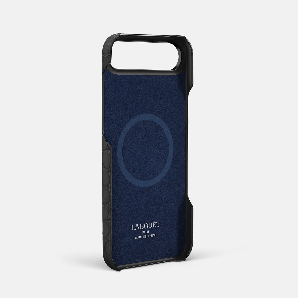 Finger Case For iPhone 17 Air In Alligator -4 | Grey-Black