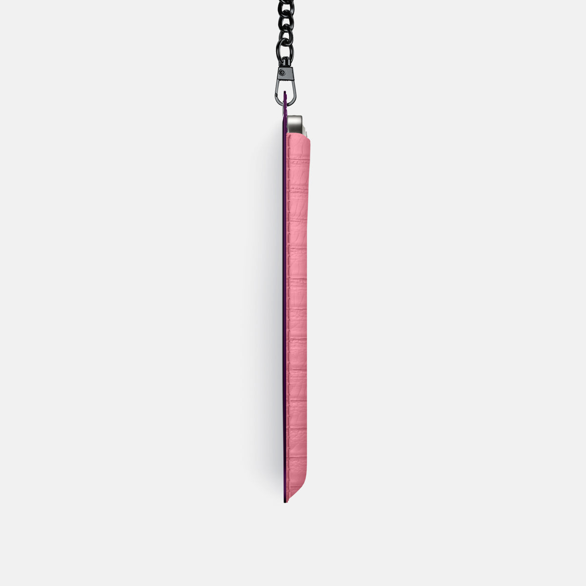 Crossbody Bag For iPhone 17 Pro In Python -4 | Pink-Black