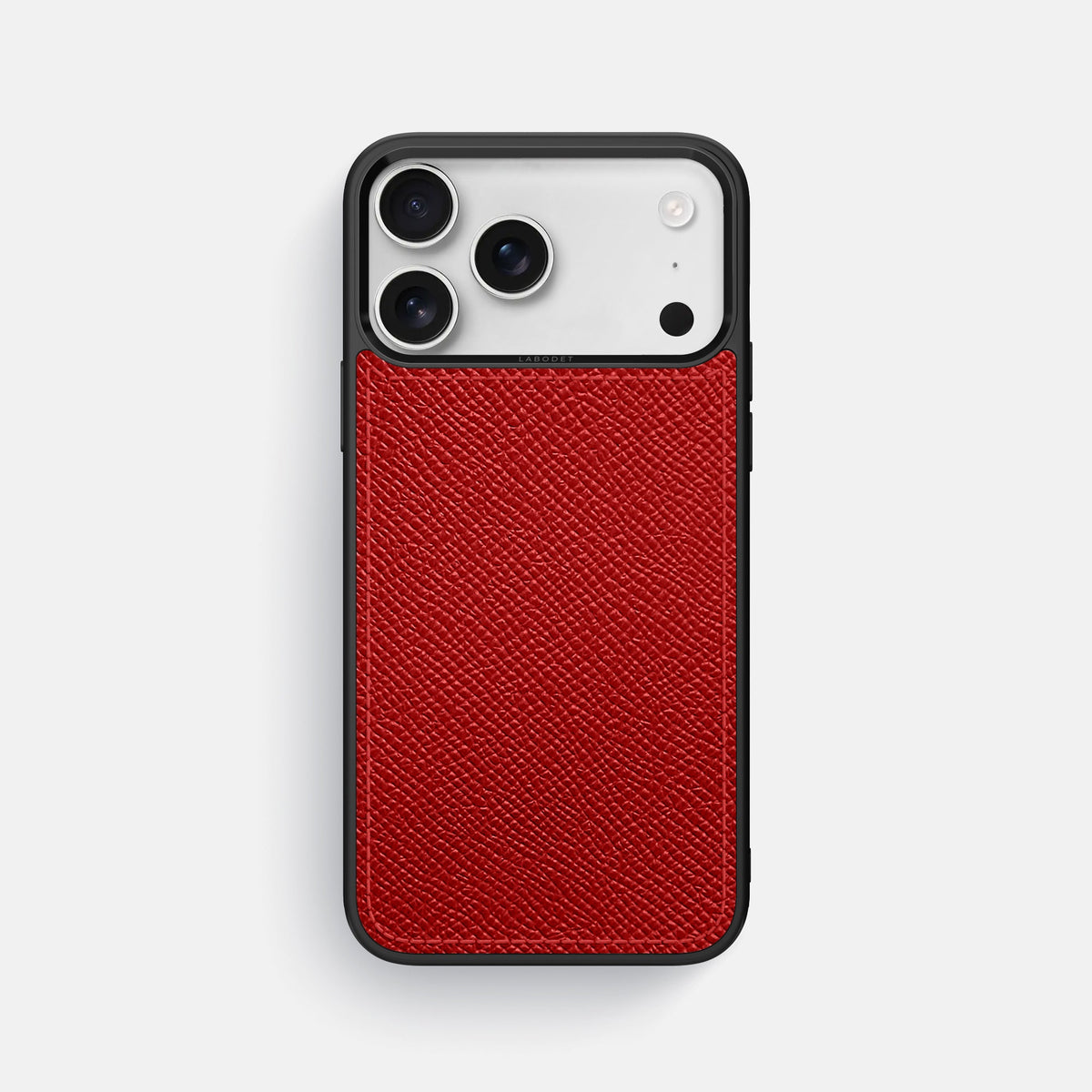 Sport Case For iPhone 18 Pro Max In Epsom-Style Calf -1 | Red