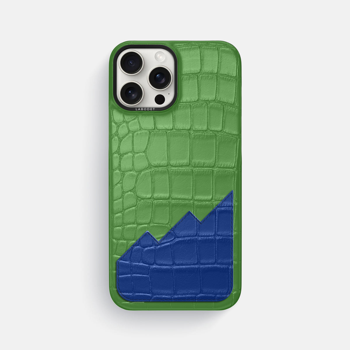 Classic Case With UpOnly For iPhone 16 Pro Max In Alligator -1 | Apple-Green-Black