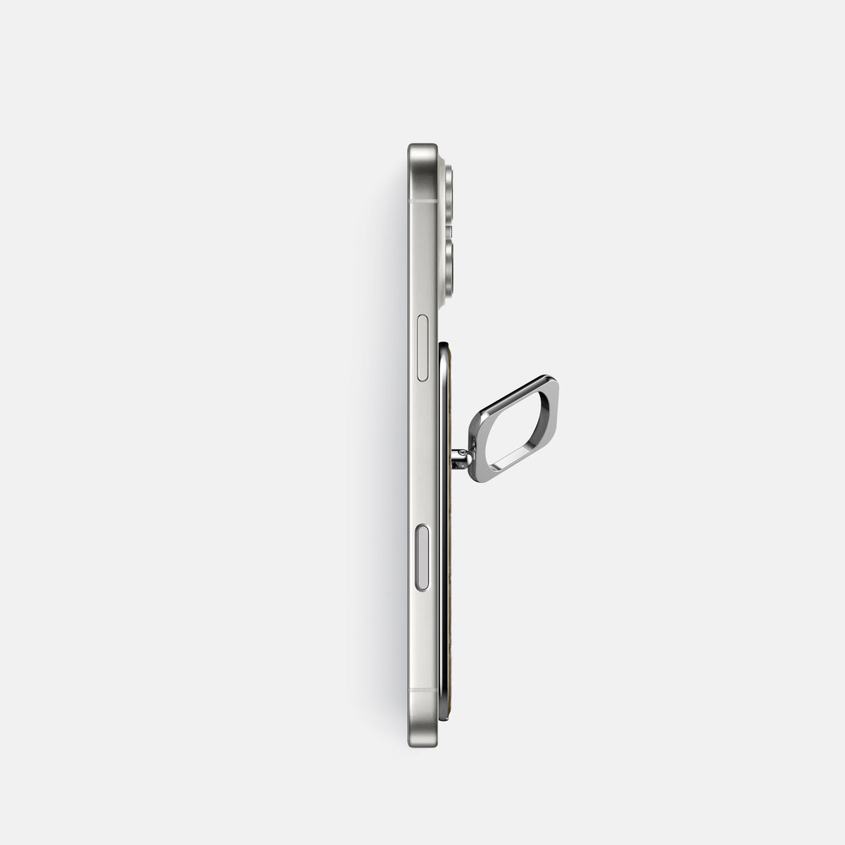 MagSafe Ring For iPhone 17 Pro In Porosus Crocodile -3 | Kaki-Green-Steel