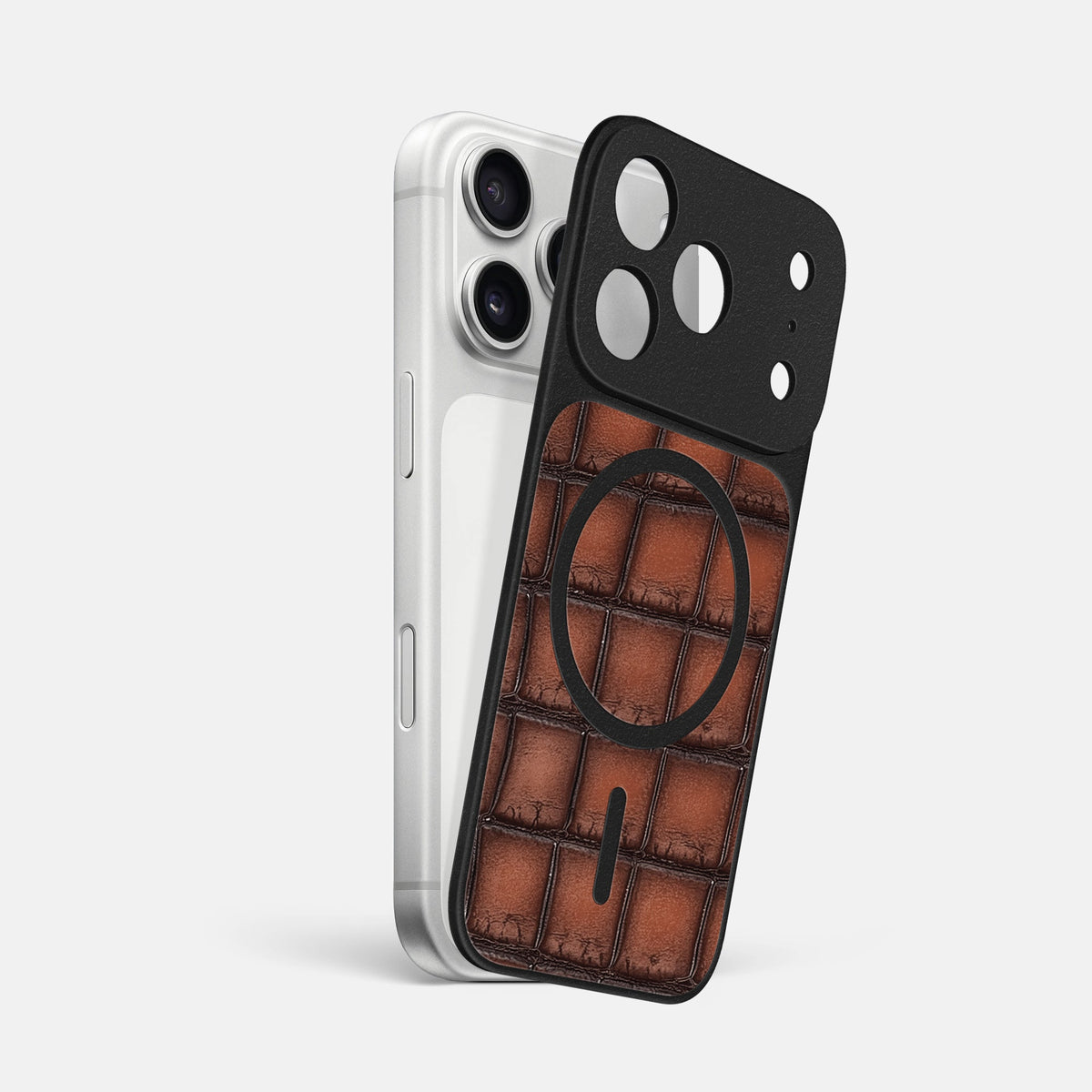MagSafe Mask For iPhone 18 Pro Max In Patina Alligator -1 | Baobab