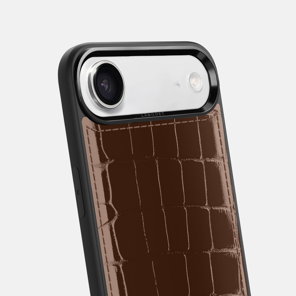 Sport Case For iPhone 17 Air In Shiny Alligator -6 | Brown