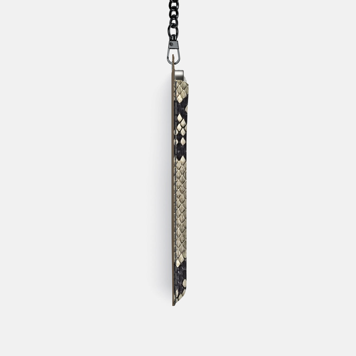 Crossbody Bag For iPhone 18 Pro In Deluxe Python -4 | Savannah-Black