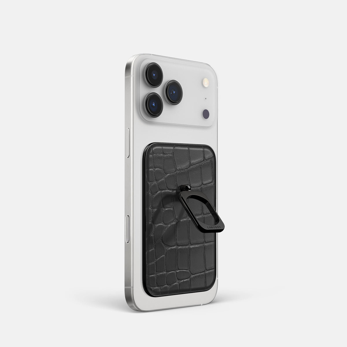 MagSafe Ring For iPhone 17 Pro In Alligator -2 | Grey-Black