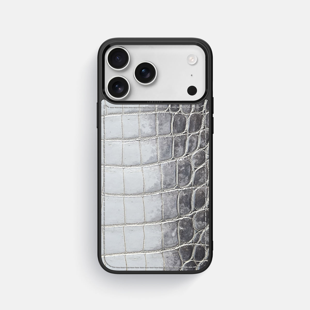 Sport Case For iPhone 17 Pro Max In Himalayan Crocodile -1 | Silver