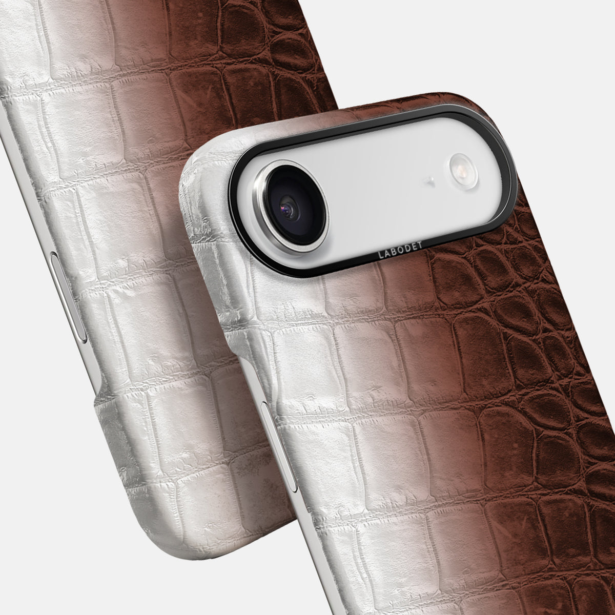 Classic Case For iPhone 17 Air In Himalayan Crocodile -5 | Dark-Brown-Black