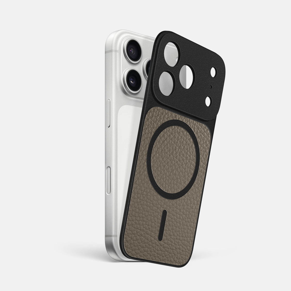 MagSafe Mask For iPhone 18 Pro Max In Calf -1 | Taupe