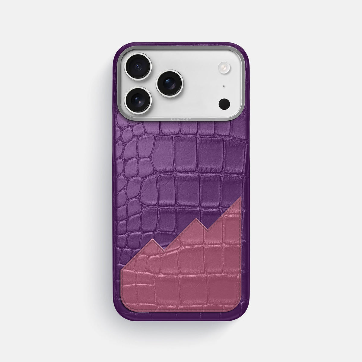 Classic Case With UpOnly For iPhone 18 Pro Max In Alligator -1 | Purple-Steel