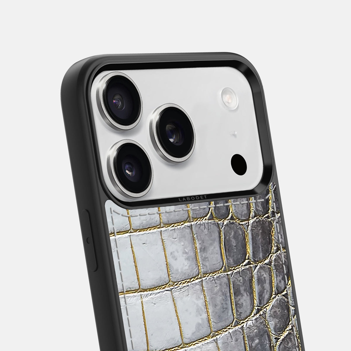 Sport Case For iPhone 18 Pro In Himalayan Crocodile -6 | Gold