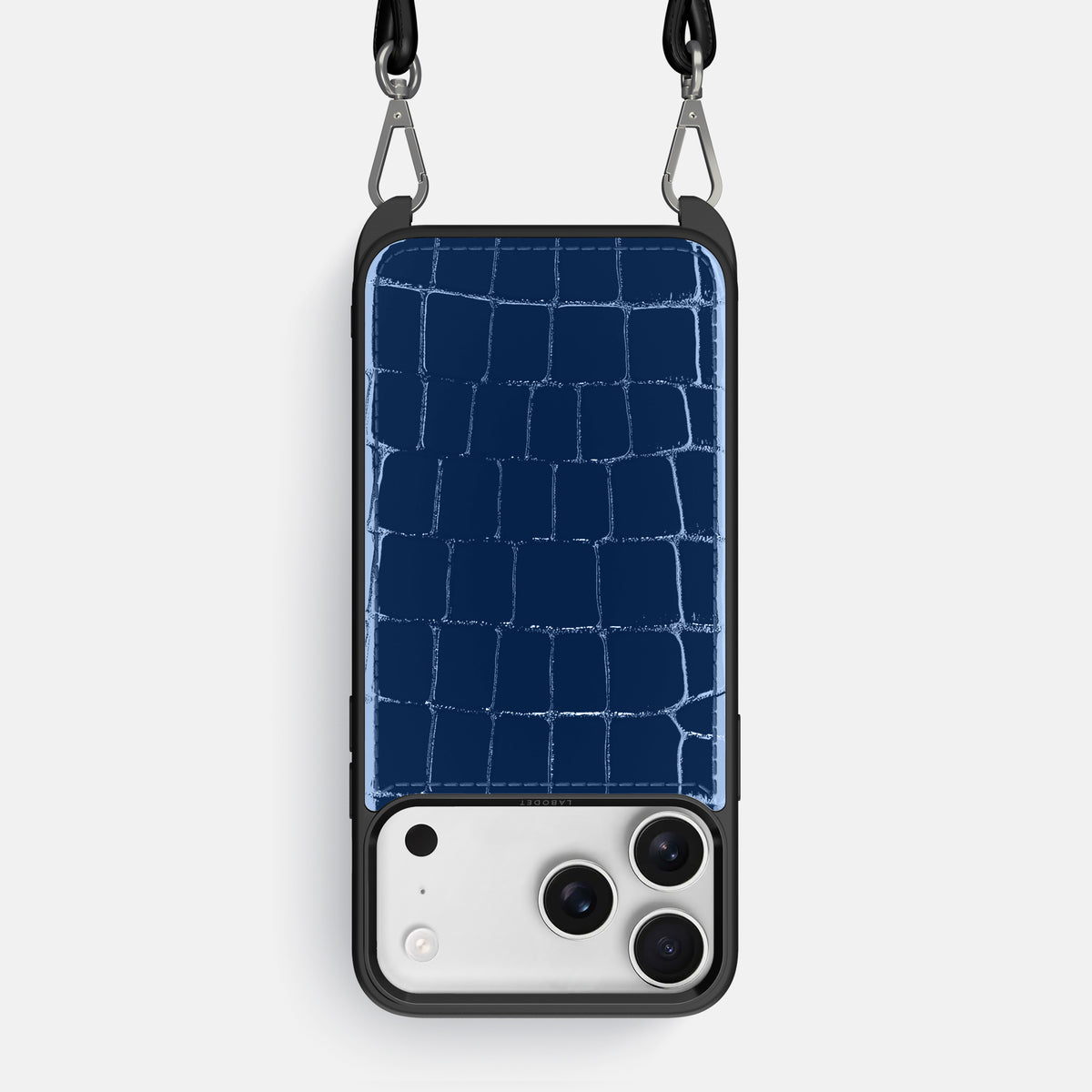 Crossbody Sport Case For iPhone 17 Pro Max In Shiny Alligator -1 | Mediterranean
