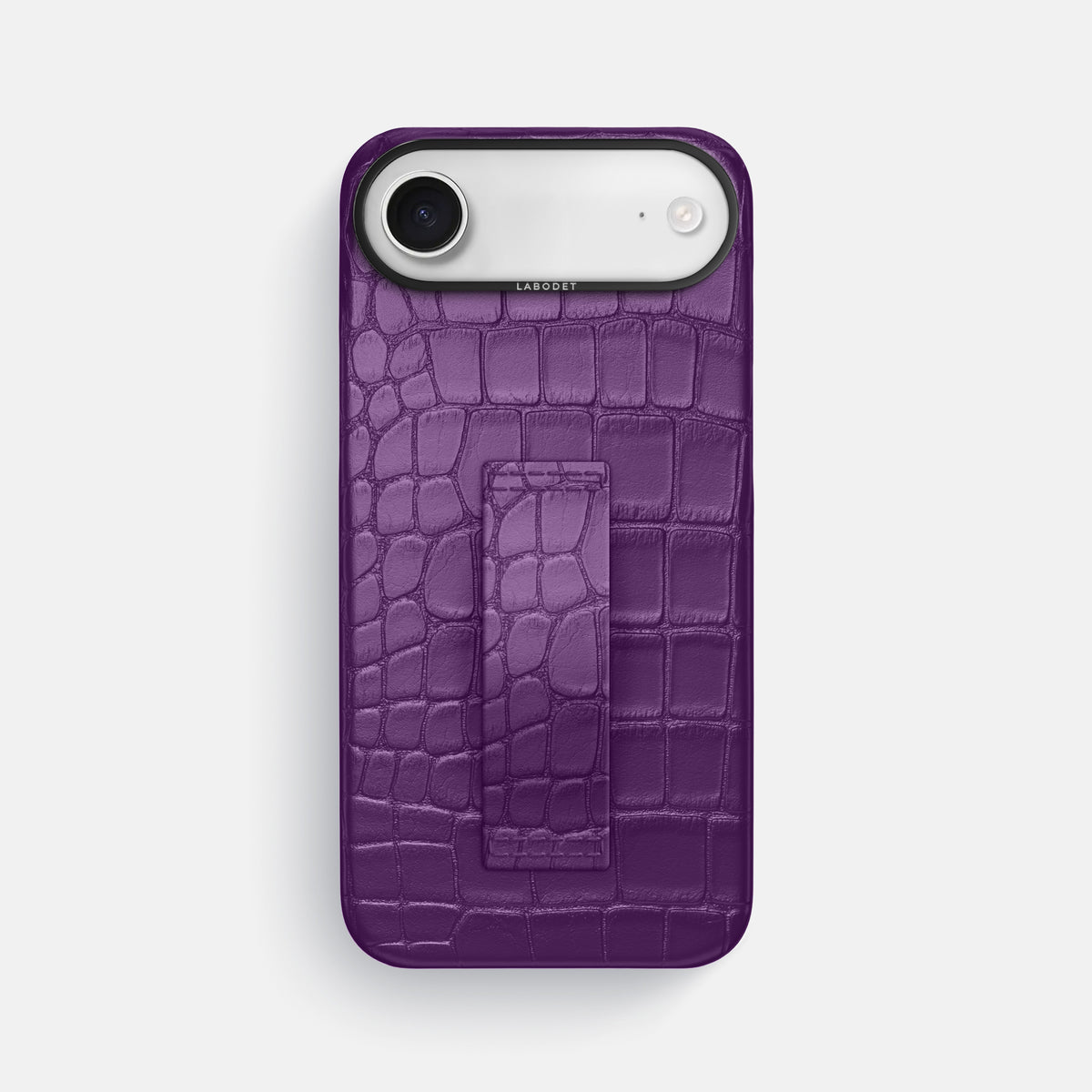 Finger Case For iPhone 17 Air In Alligator -1 | Purple-Black