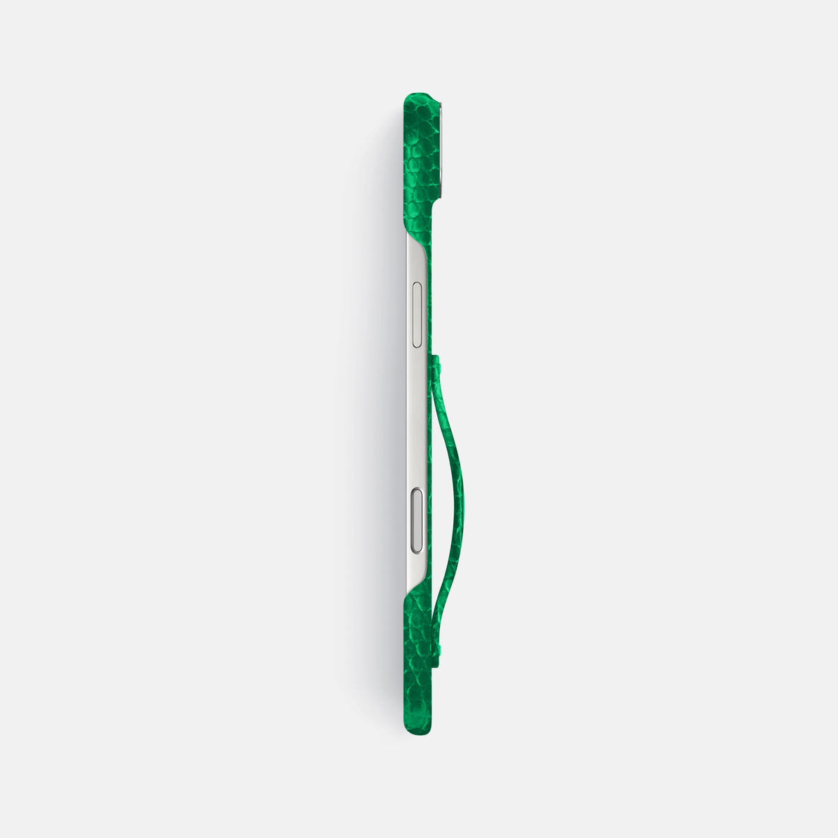 Finger Case For iPhone 17 Air In Lizard -3 | Apple-Green-Steel