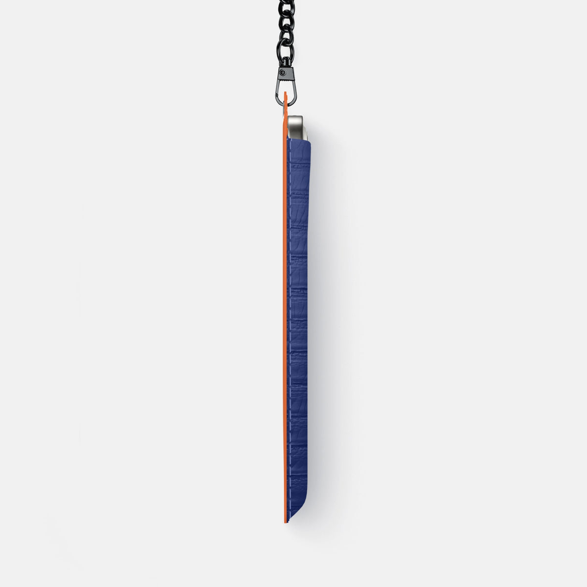 Crossbody Bag For iPhone 18 Pro Max In Python -4 | Royal-Blue-Black