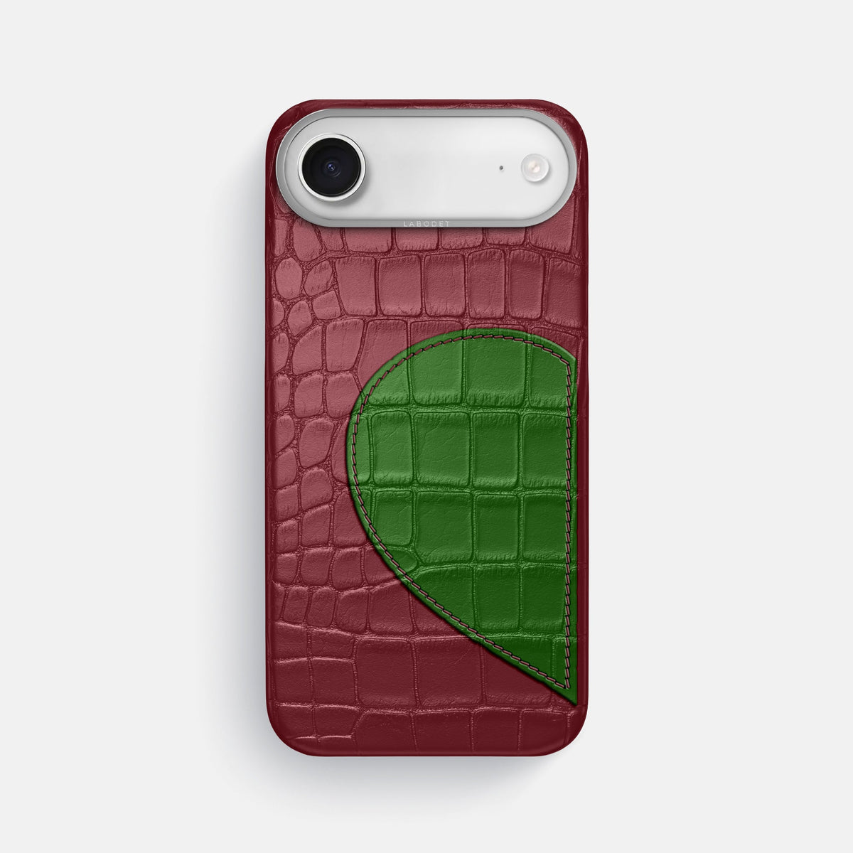 Classic Case With Half Heart - Left For iPhone 17 Air In Alligator