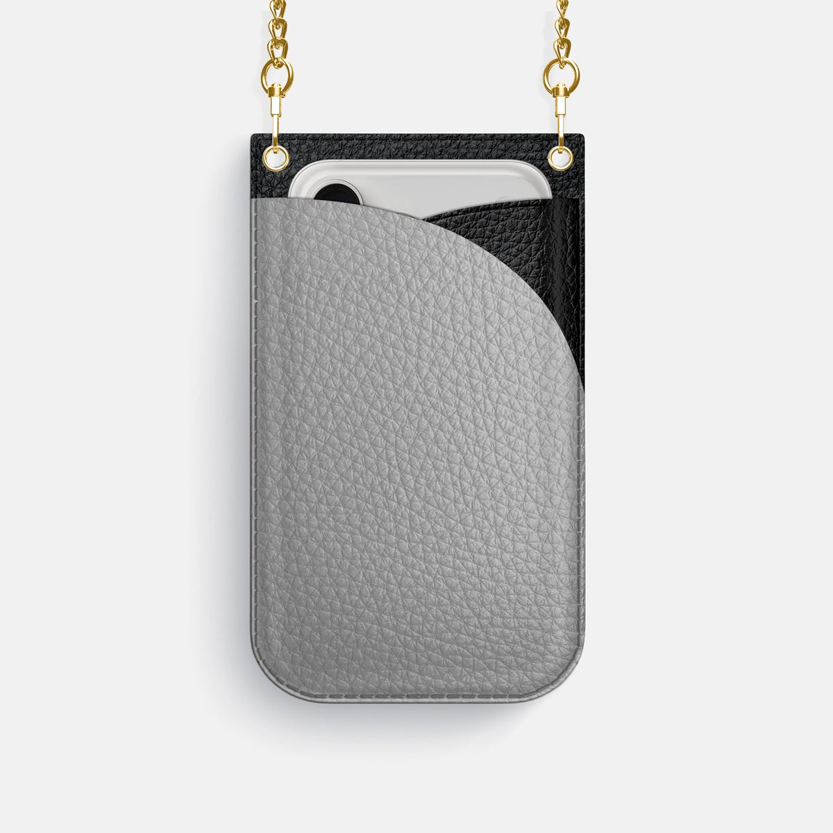 Crossbody Bag For iPhone 18 Pro In Calf -1 | Nuage-Gold