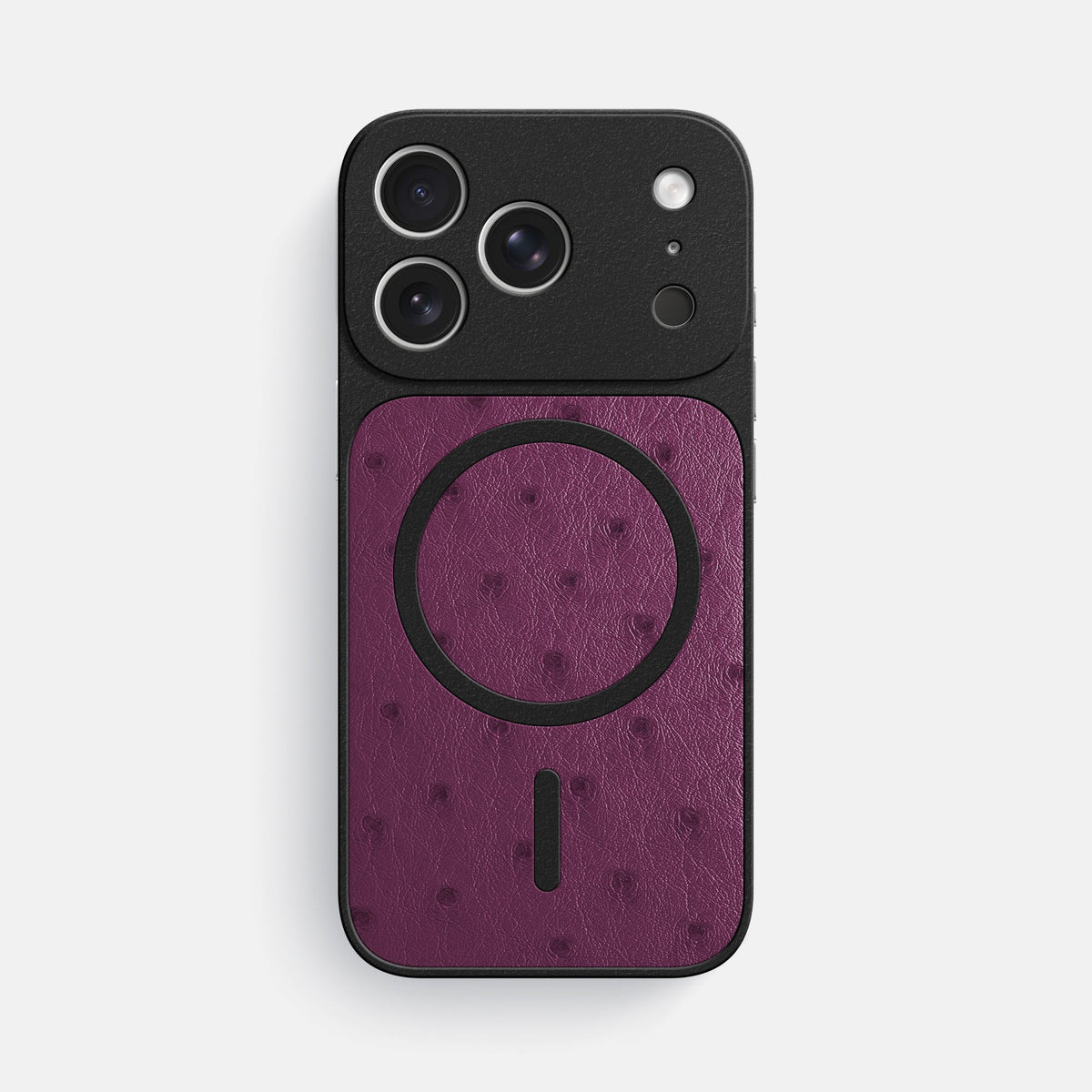 MagSafe Mask For iPhone 18 Pro Max In Ostrich -3 | Purple