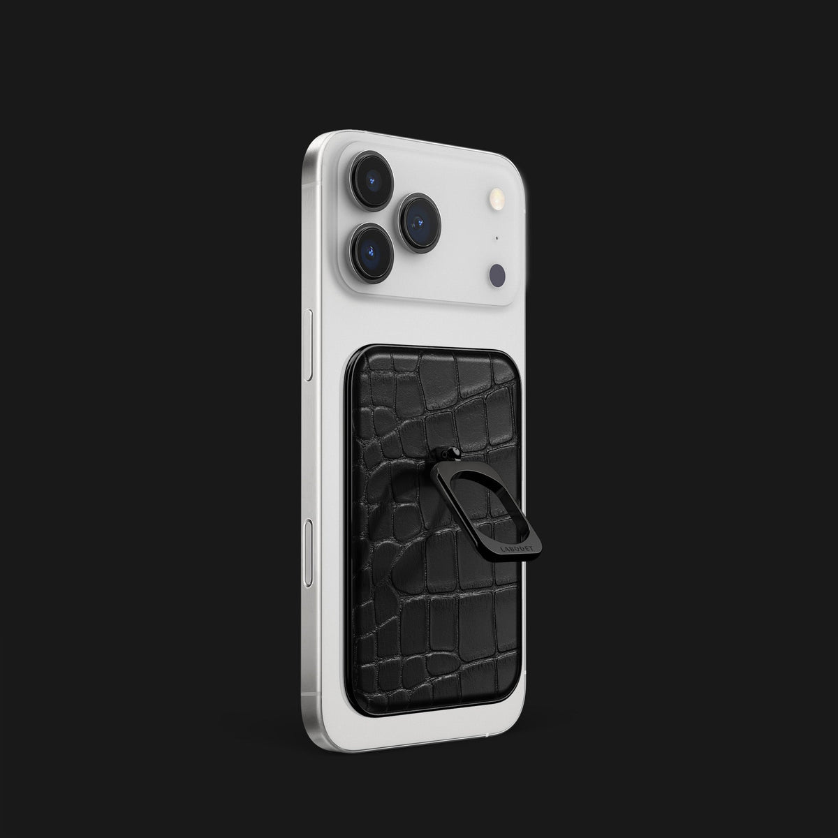MagSafe Ring Edition Black For iPhone 18 Pro In Alligator -2 | Edition-Black-Black