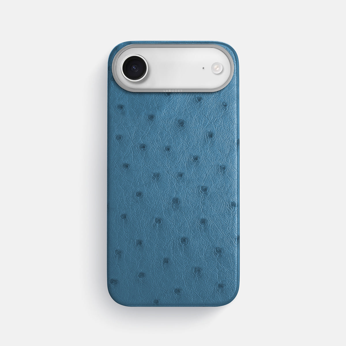 Classic Case For iPhone 17 Air In Ostrich -1 | Blue-Jeans-Steel