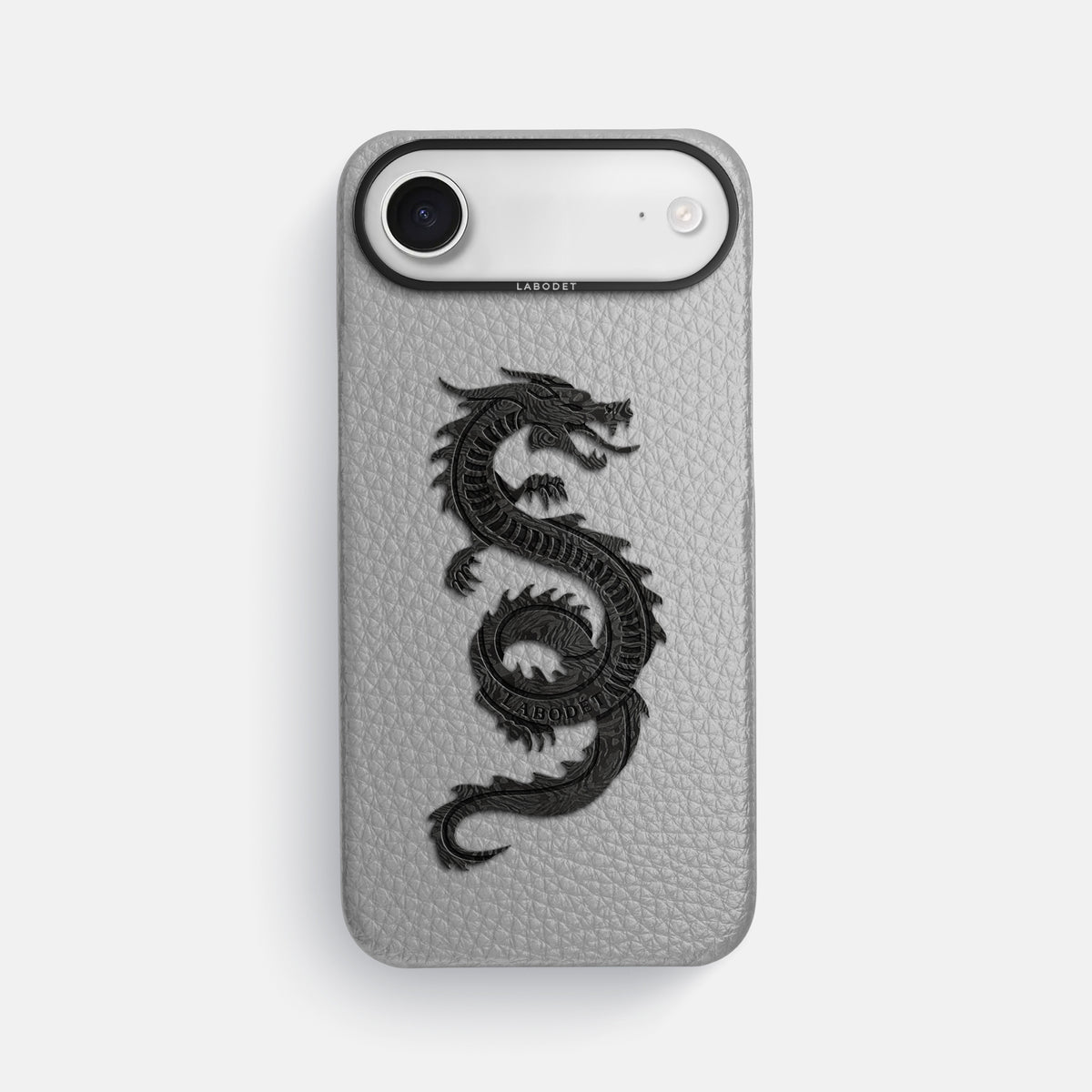Classic Case With Carbon Dragon For iPhone 17 Air In Calf -1 | Nuage-Black