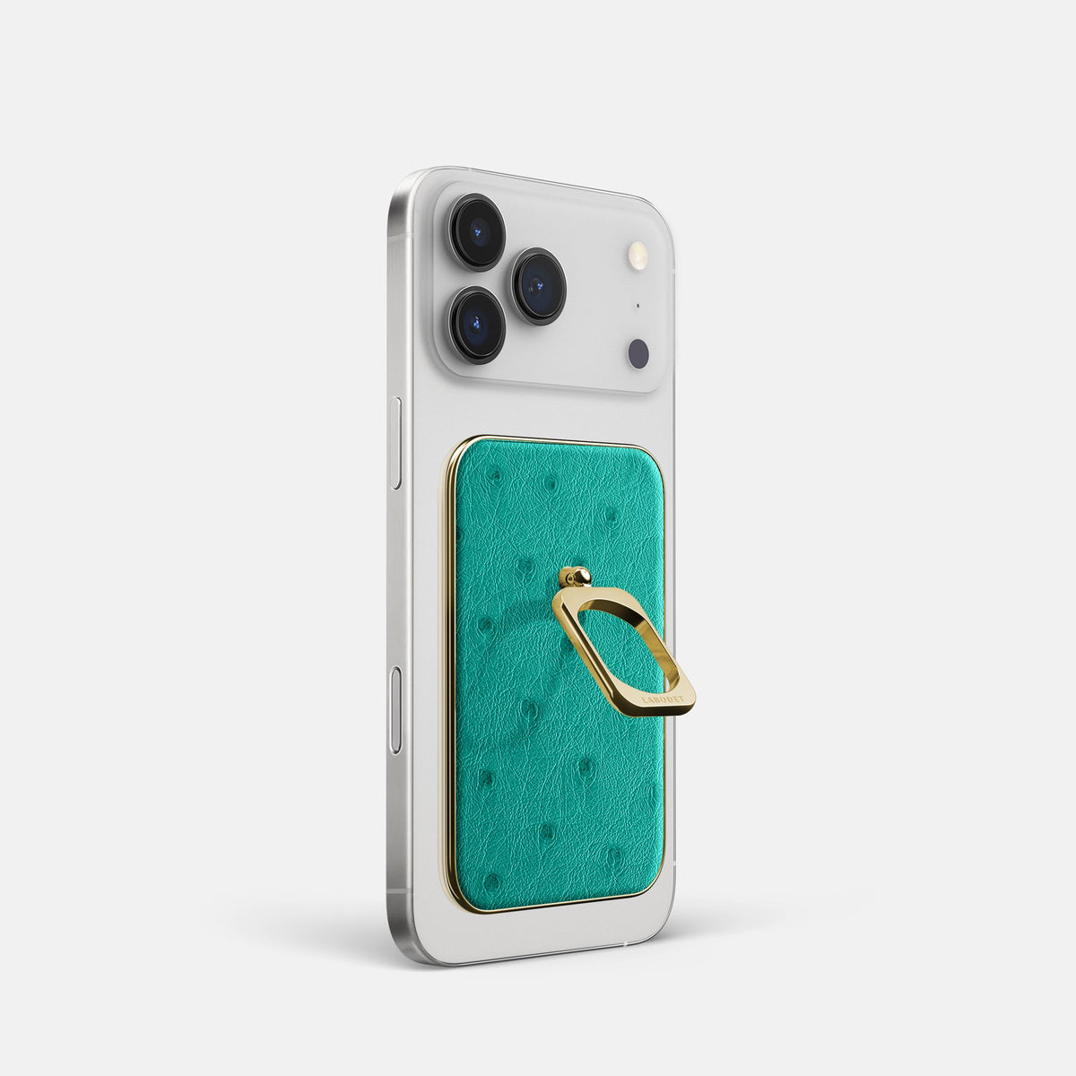 MagSafe Ring For iPhone 18 Pro In Ostrich -1 | Turquoise-Gold
