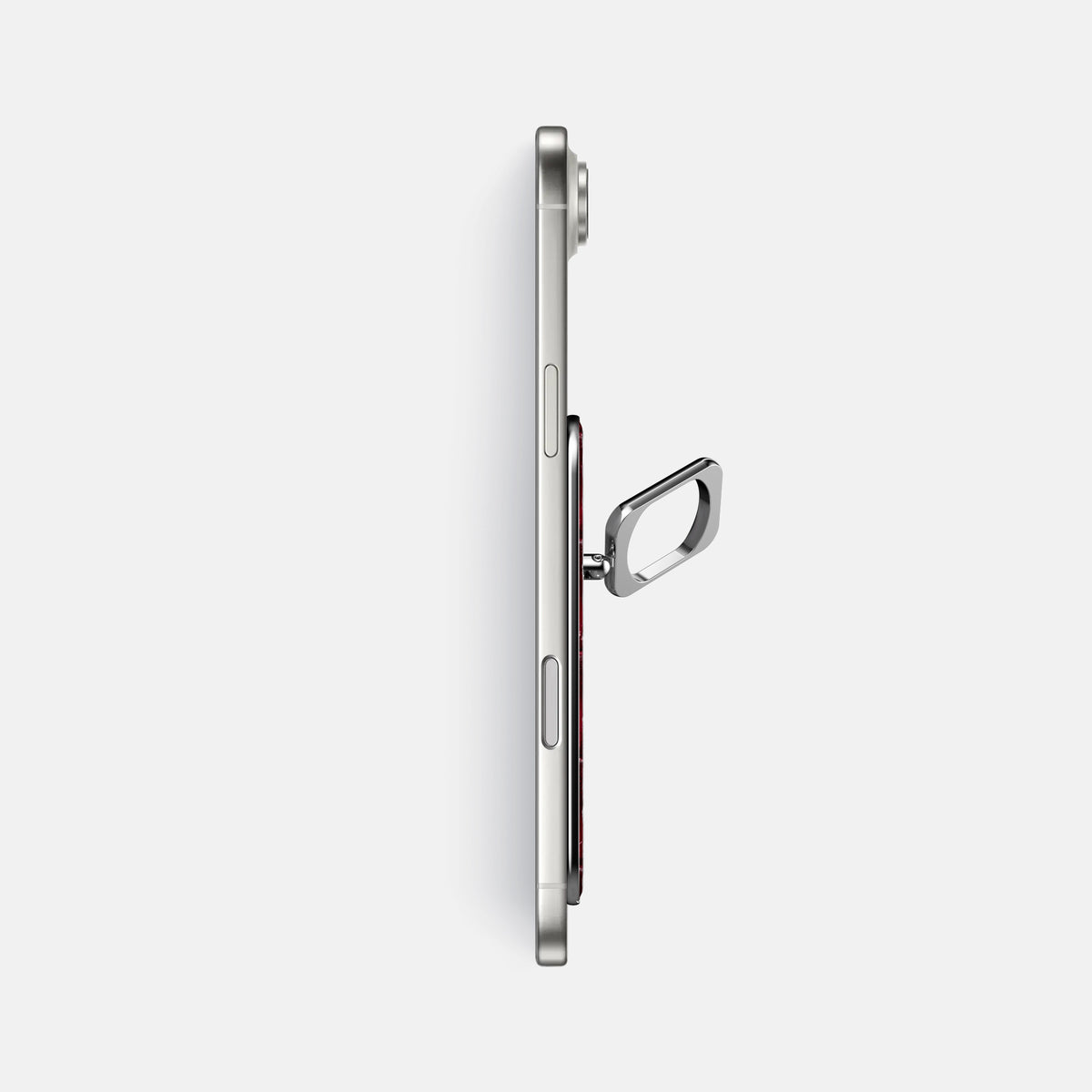 MagSafe Ring For iPhone 17 Air In Patina Alligator -3 | Havana-Burgundy-Steel