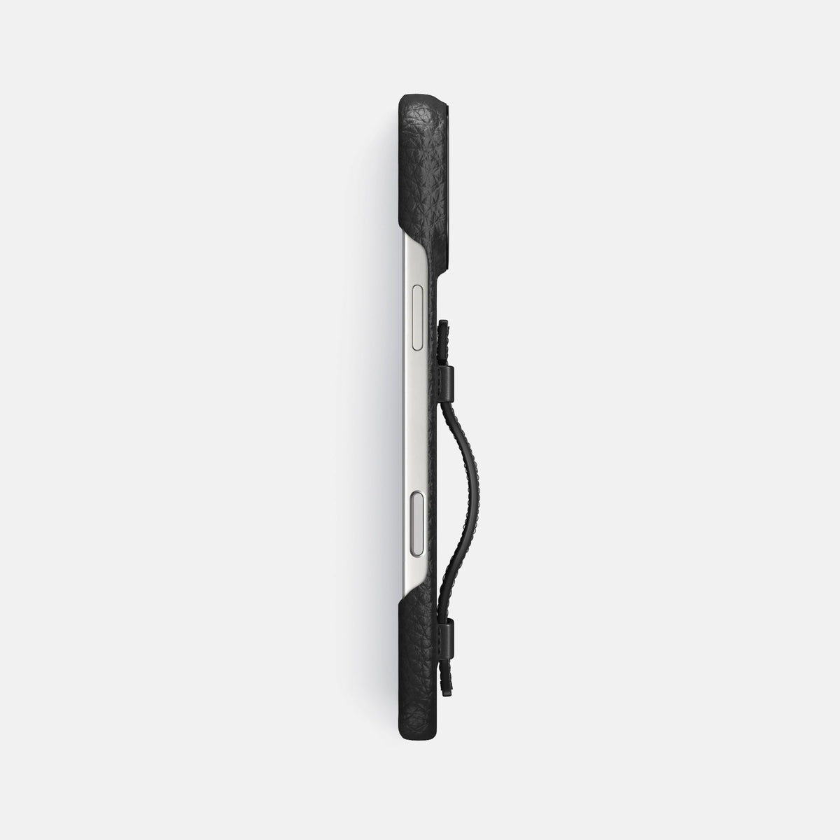 Handle Case For iPhone 18 Pro Max In Calf -3 | Black-Black