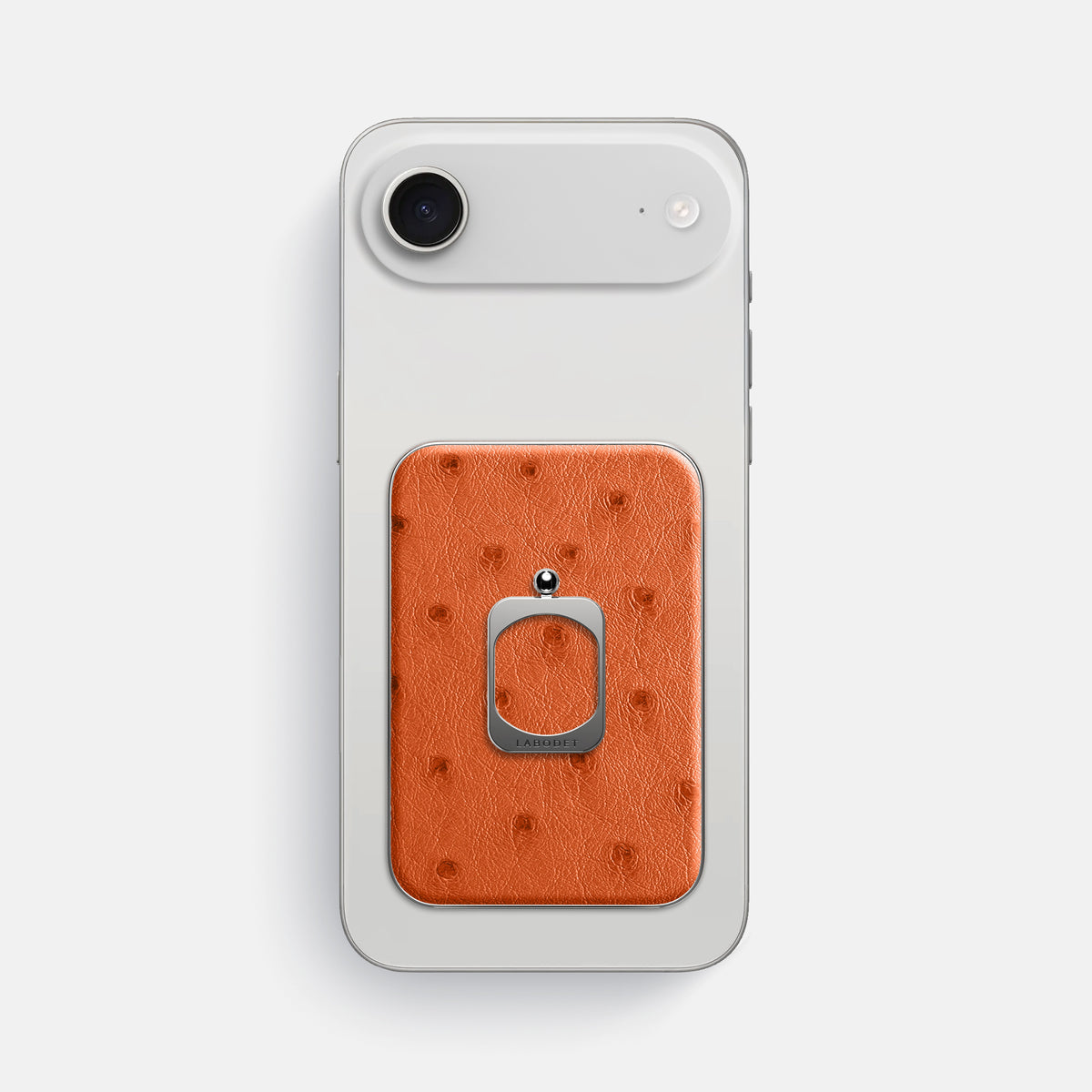 MagSafe Ring For iPhone 17 Air In Ostrich -2 | Orange-Steel