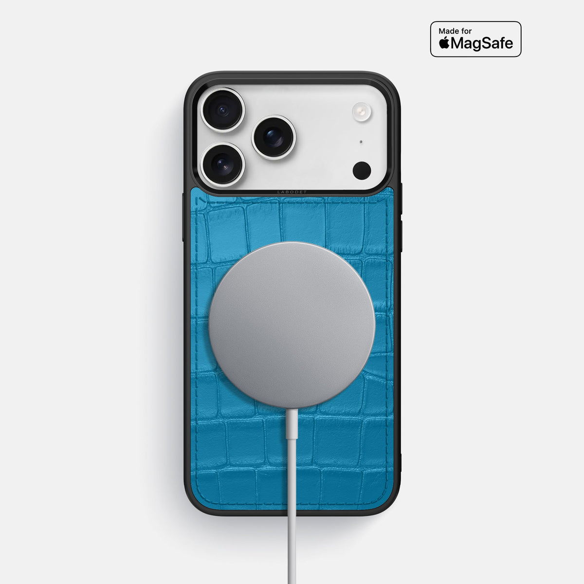 Sport Case For iPhone 18 Pro Max In Alligator -5 | Curaçao-Blue