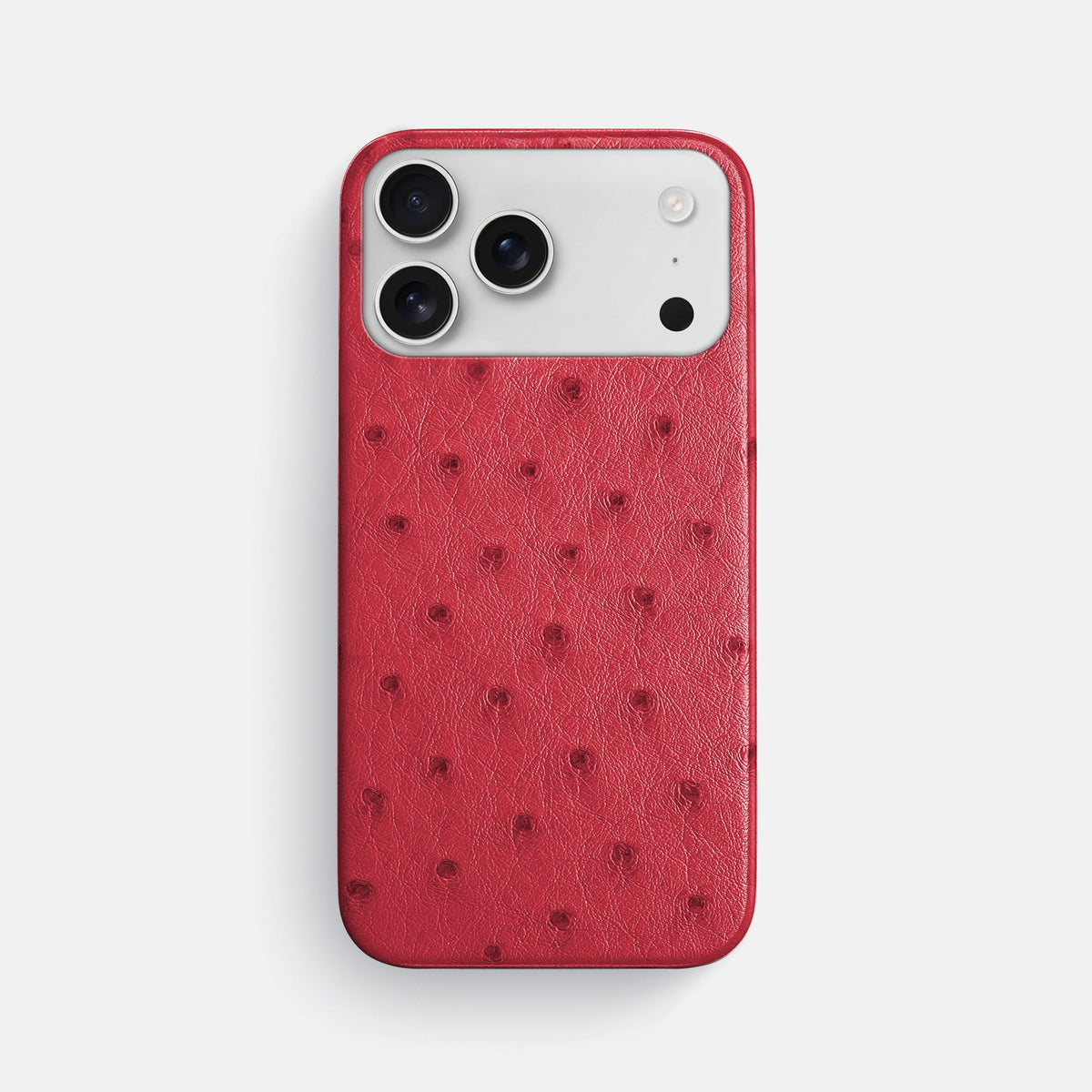 Slim Case For iPhone 18 Pro Max In Ostrich -1 | Red