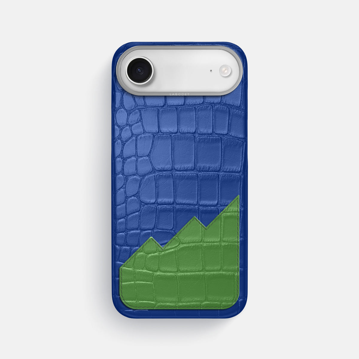 Classic Case With UpOnly For iPhone 17 Air In Alligator -1 | Royal-Blue-Steel