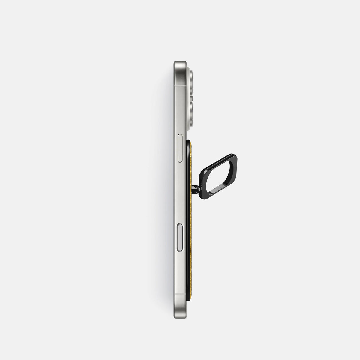 MagSafe Ring For iPhone 18 Pro In Ostrich -3 | Gold-Black