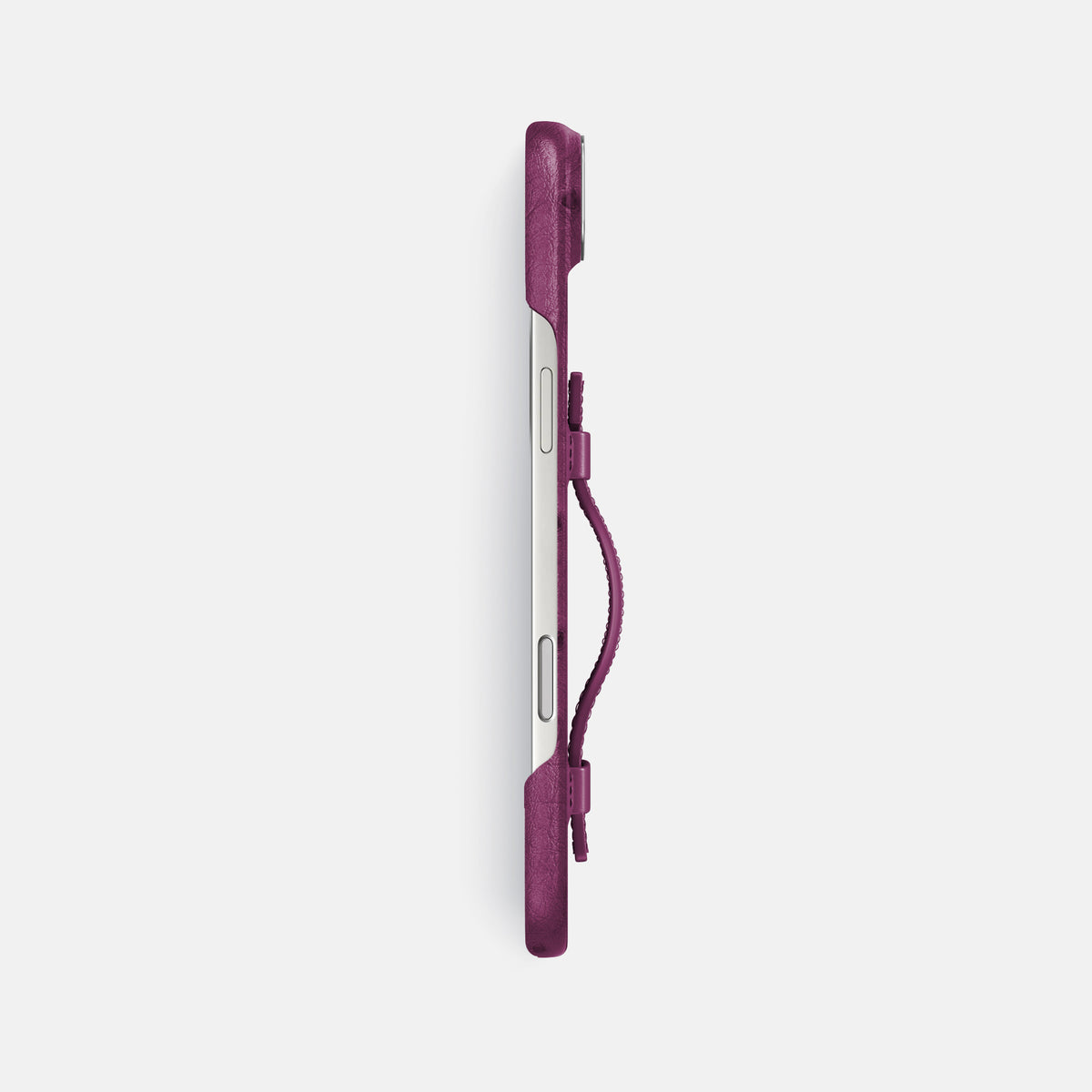 Handle Case For iPhone 17 Air In Ostrich -3 | Purple-Steel