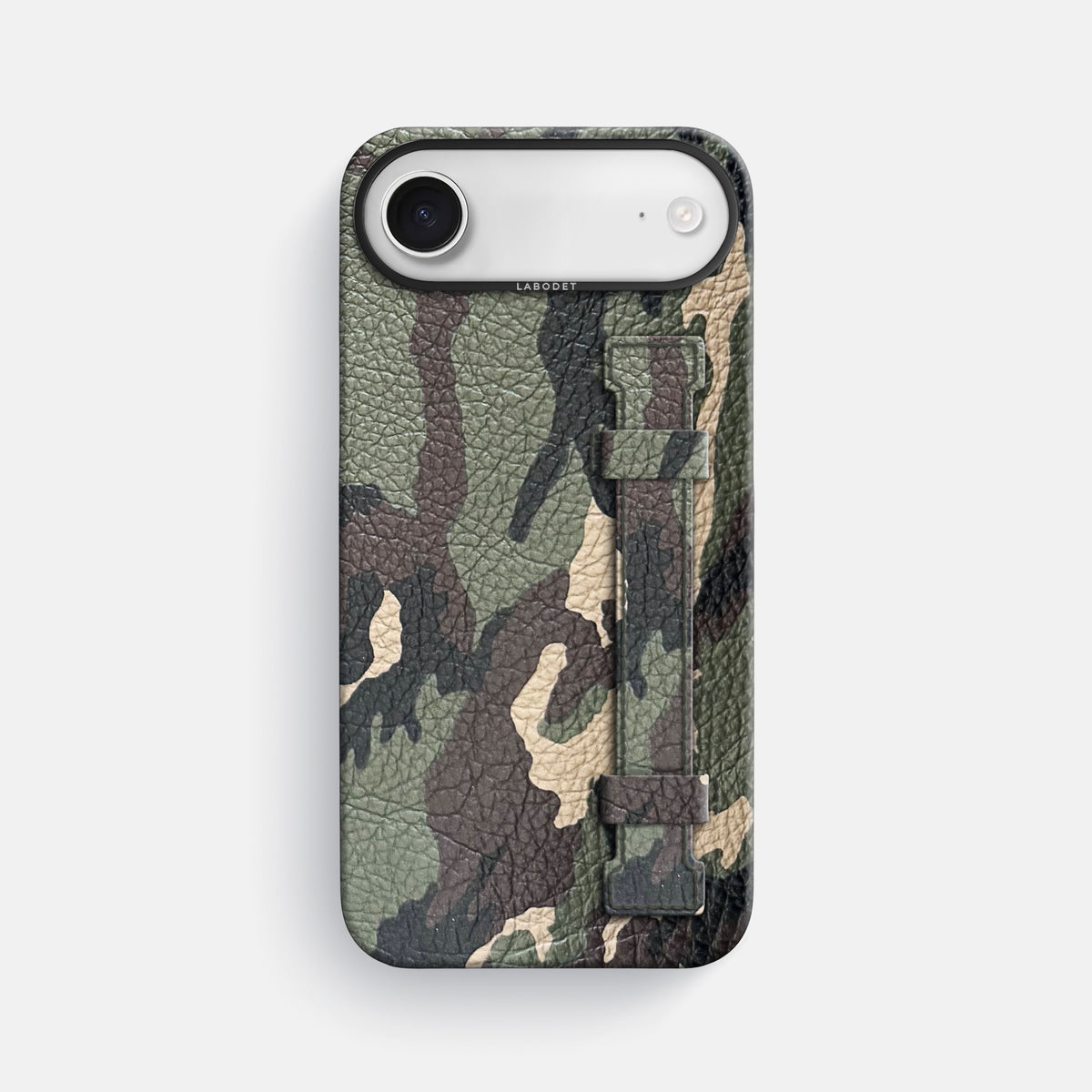 Handle Case For iPhone 17 Air In Calf -1 | Camouflage-Black