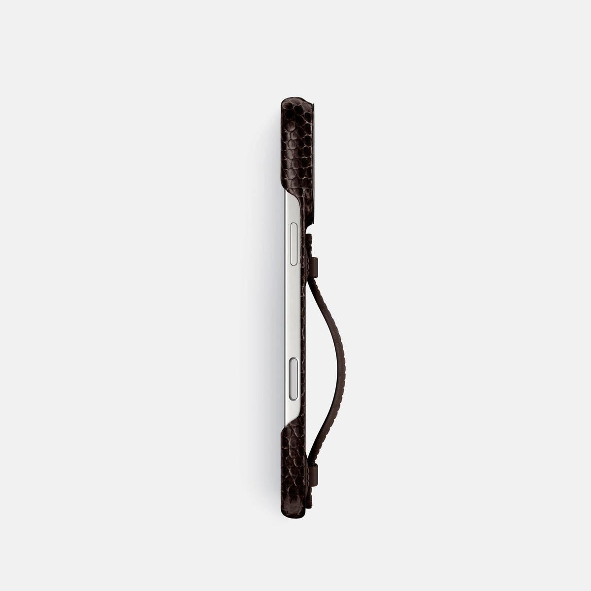 Center Handle For iPhone 17 Pro In Lizard -2 | Brown-Black