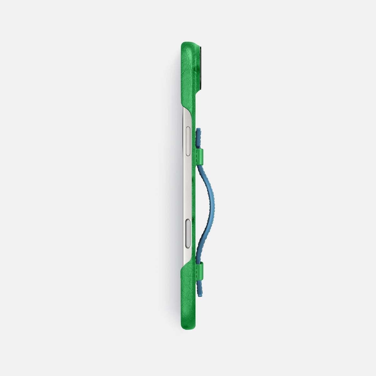 Handle Case Coloré For iPhone 17 Air In Ostrich -3 | Kentucky-Green-Black