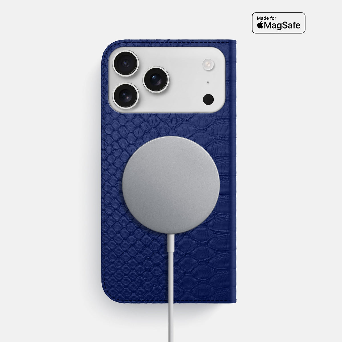 Folio Slim Case For iPhone 18 Pro Max In Python -3 | Royal-Blue