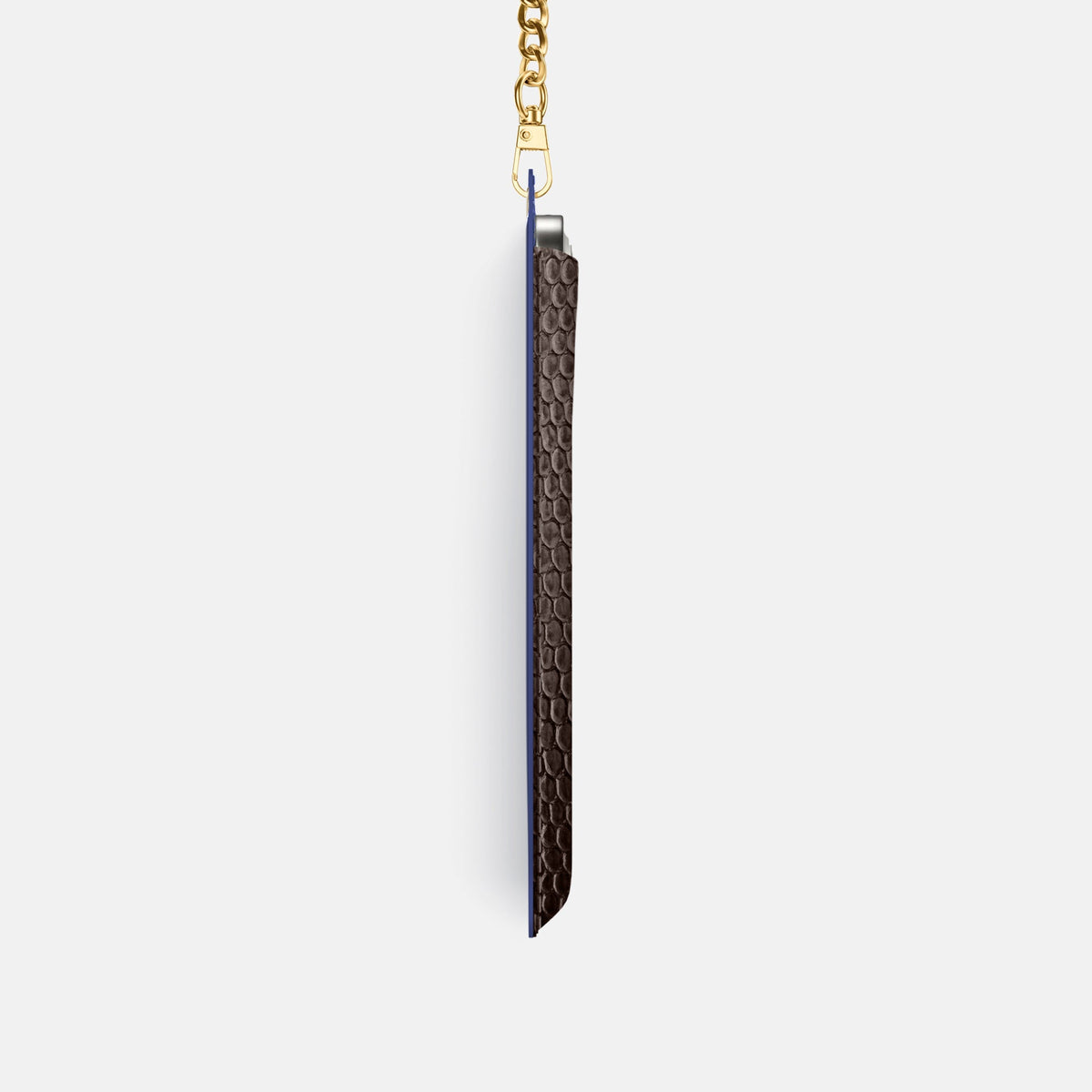 Crossbody Bag For iPhone 18 Pro In Lizard -4 | Brown-Gold